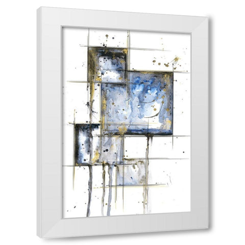 Pioneer I White Modern Wood Framed Art Print by Llama, Lily