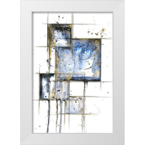 Pioneer I White Modern Wood Framed Art Print by Llama, Lily