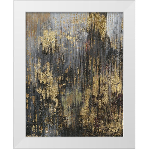 Rain or Shine I White Modern Wood Framed Art Print by Liama, Lily