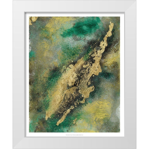 The Turn Of Events II White Modern Wood Framed Art Print by Liama, Lily