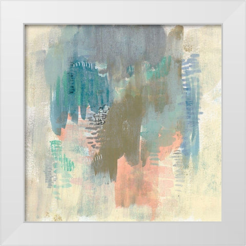 Sweet Layers II White Modern Wood Framed Art Print by Goldberger, Jennifer