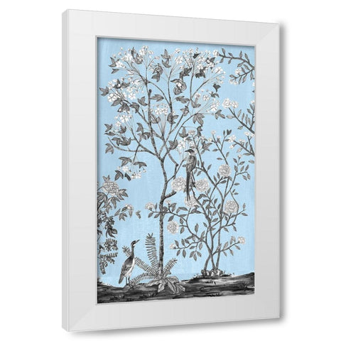 Tree of Life Chinoi II White Modern Wood Framed Art Print by Wang, Melissa