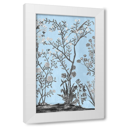 Tree of Life Chinoi III White Modern Wood Framed Art Print by Wang, Melissa