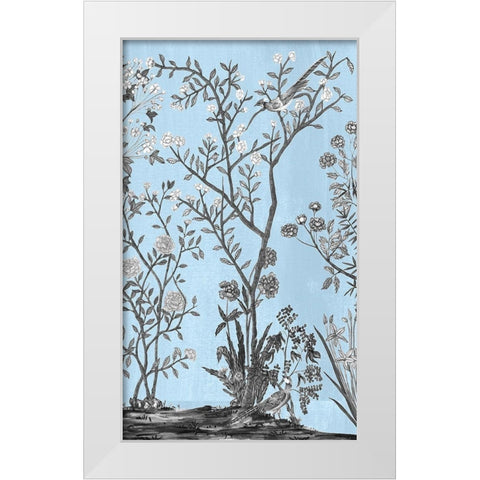 Tree of Life Chinoi III White Modern Wood Framed Art Print by Wang, Melissa