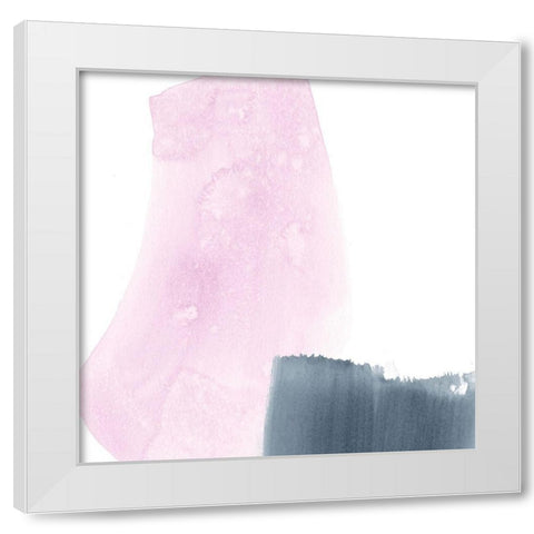 Color Swatch II White Modern Wood Framed Art Print by Vess, June Erica