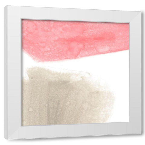 Color Swatch III White Modern Wood Framed Art Print by Vess, June Erica