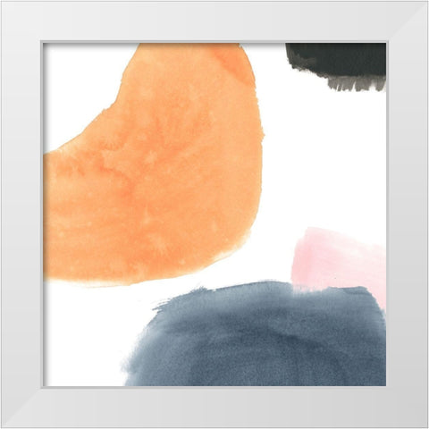 Color Swatch VI White Modern Wood Framed Art Print by Vess, June Erica