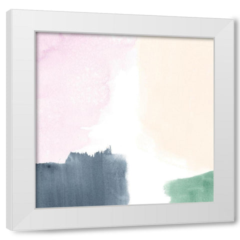 Color Swatch IX White Modern Wood Framed Art Print by Vess, June Erica