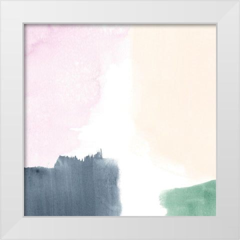 Color Swatch IX White Modern Wood Framed Art Print by Vess, June Erica