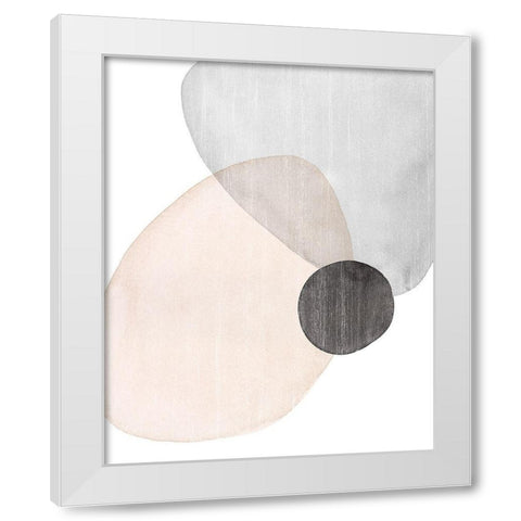Shifting Spheres IV White Modern Wood Framed Art Print by Popp, Grace