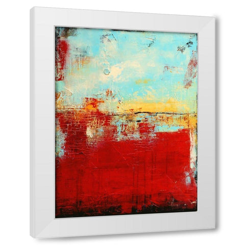 Red Alaskan White Modern Wood Framed Art Print by Ashley, Erin