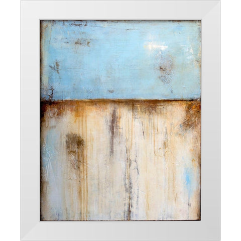Noon Break White Modern Wood Framed Art Print by Ashley, Erin