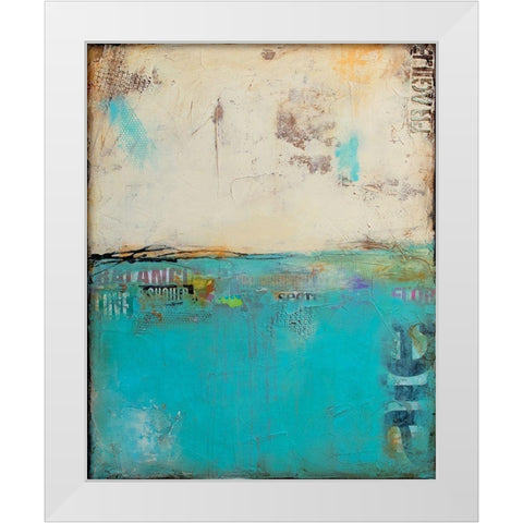 Urban Edge White Modern Wood Framed Art Print by Ashley, Erin