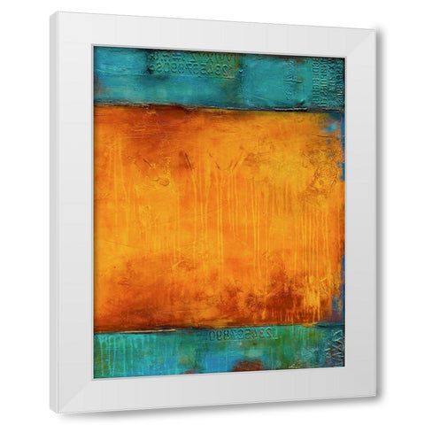 Journeys Mood II White Modern Wood Framed Art Print by Ashley, Erin