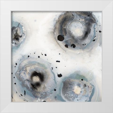 Texas River I White Modern Wood Framed Art Print by Ferrell, Erin McGee