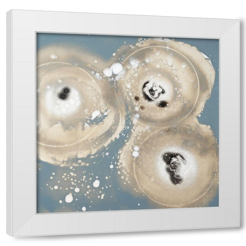 Texas River II White Modern Wood Framed Art Print by Ferrell, Erin McGee