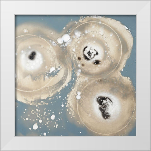 Texas River II White Modern Wood Framed Art Print by Ferrell, Erin McGee
