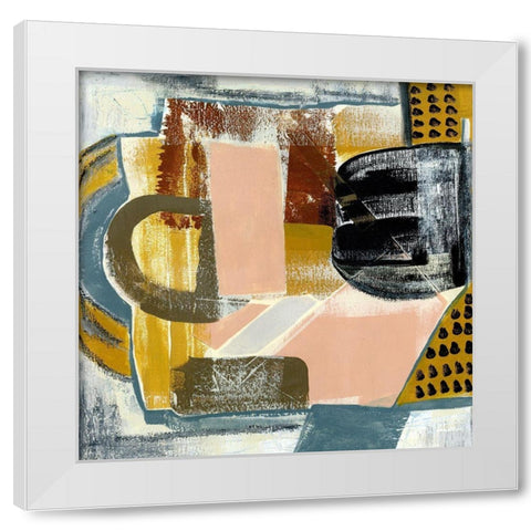 Modern Geo Abstract VI White Modern Wood Framed Art Print by Daavettila, Tara