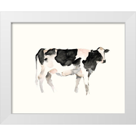 Farm Animal Study II White Modern Wood Framed Art Print by Harper, Ethan