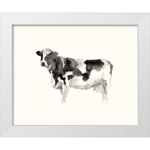 Farm Animal Study III White Modern Wood Framed Art Print by Harper, Ethan