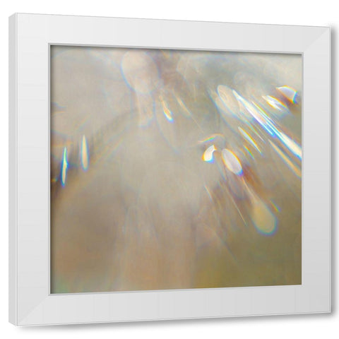 Angel Drops I White Modern Wood Framed Art Print by Hunt, Gillian