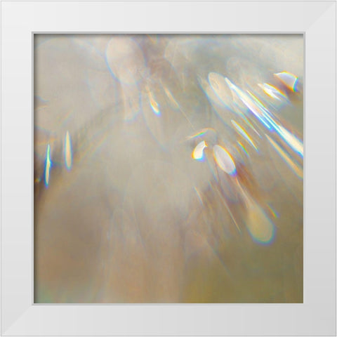 Angel Drops I White Modern Wood Framed Art Print by Hunt, Gillian