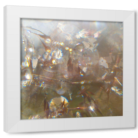 Angel Drops II White Modern Wood Framed Art Print by Hunt, Gillian