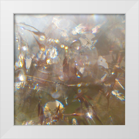 Angel Drops II White Modern Wood Framed Art Print by Hunt, Gillian