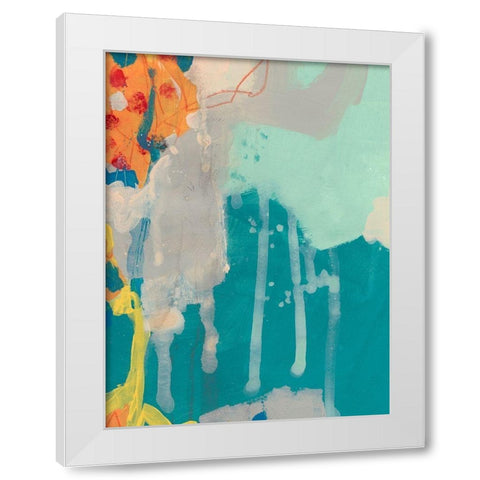Escape Hatch I White Modern Wood Framed Art Print by Vess, June Erica