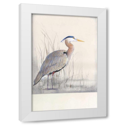 Keeping Watch I White Modern Wood Framed Art Print by OToole, Tim