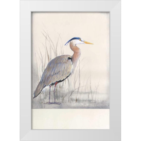 Keeping Watch I White Modern Wood Framed Art Print by OToole, Tim