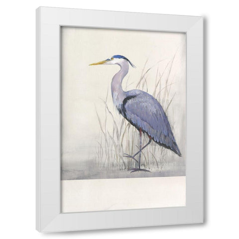 Non-Embellished Keeping Watch II White Modern Wood Framed Art Print by OToole, Tim