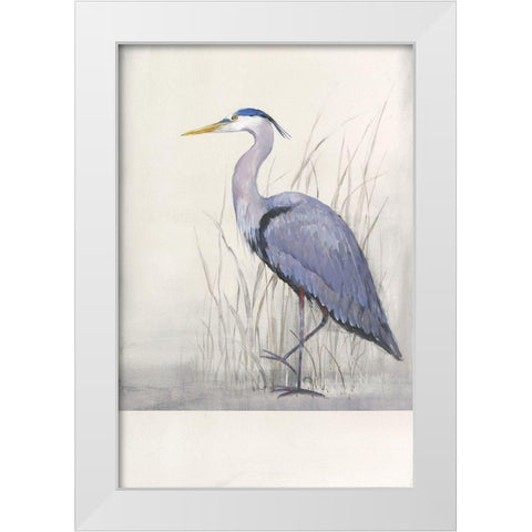 Non-Embellished Keeping Watch II White Modern Wood Framed Art Print by OToole, Tim