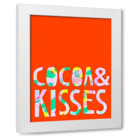 Merry and Bright III White Modern Wood Framed Art Print by Blanckslate