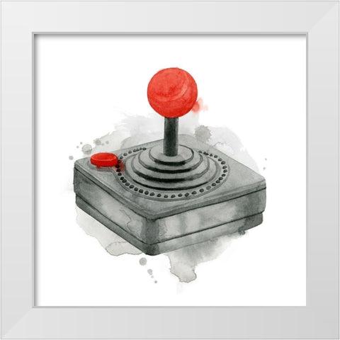 Gamer VI White Modern Wood Framed Art Print by Popp, Grace