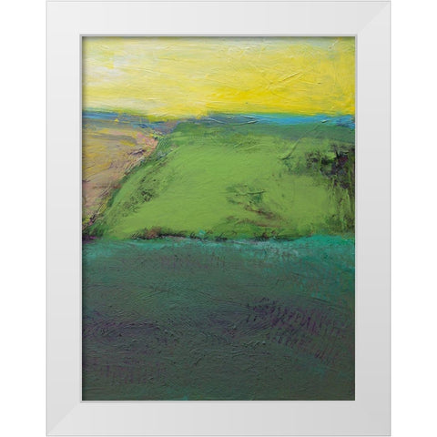 Monterey Morning II White Modern Wood Framed Art Print by Friedlander, Allen