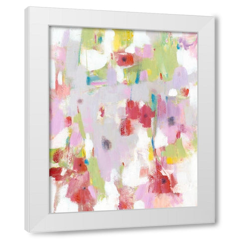 Accent Color I White Modern Wood Framed Art Print by OToole, Tim