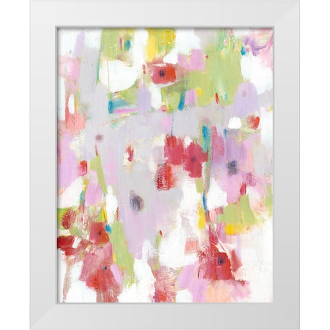 Accent Color I White Modern Wood Framed Art Print by OToole, Tim