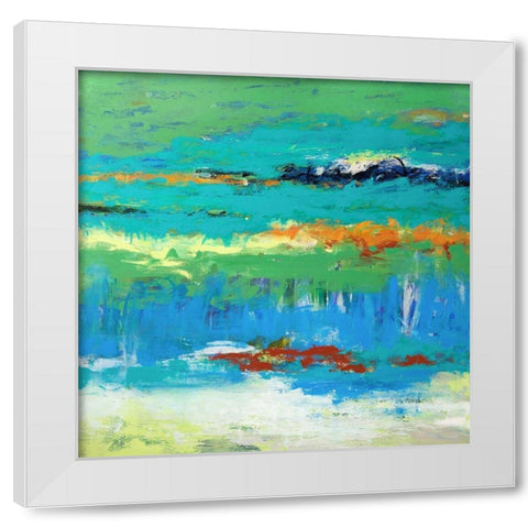 Moreover White Modern Wood Framed Art Print by Bothne, Janet