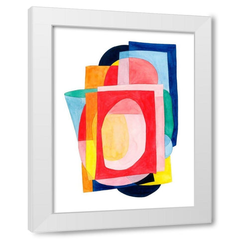 Launder I White Modern Wood Framed Art Print by Popp, Grace