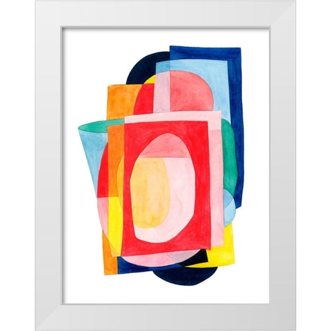 Launder I White Modern Wood Framed Art Print by Popp, Grace