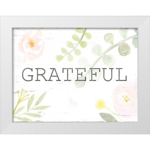 Farmhouse Sayings III White Modern Wood Framed Art Print by Borges, Victoria