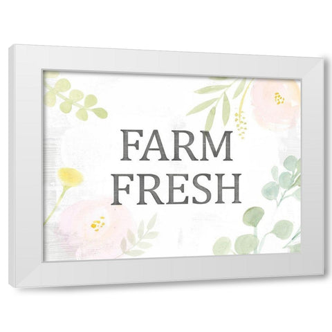 Farmhouse Sayings VI White Modern Wood Framed Art Print by Borges, Victoria