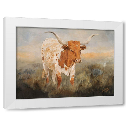As Time Goes By I White Modern Wood Framed Art Print by Winkler, Kathy
