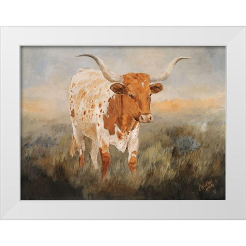 As Time Goes By I White Modern Wood Framed Art Print by Winkler, Kathy