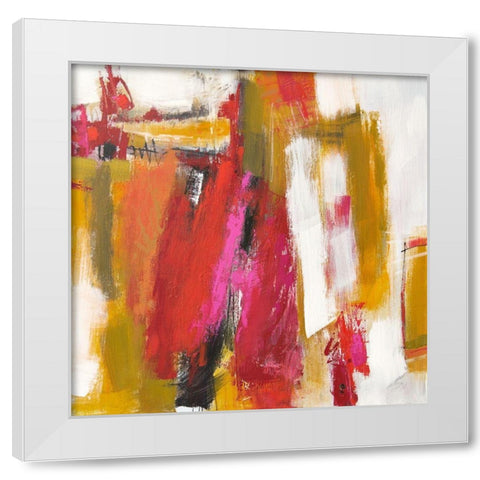 Sum of its Parts II White Modern Wood Framed Art Print by Bothne, Janet