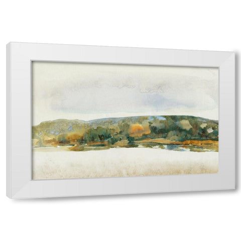 Afternoon Quiet II White Modern Wood Framed Art Print by OToole, Tim