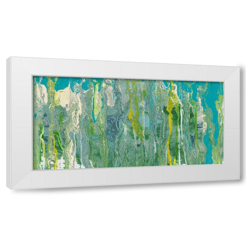 Molten Glass I White Modern Wood Framed Art Print by Ludwig, Alicia