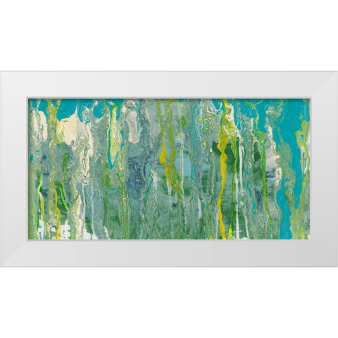 Molten Glass I White Modern Wood Framed Art Print by Ludwig, Alicia