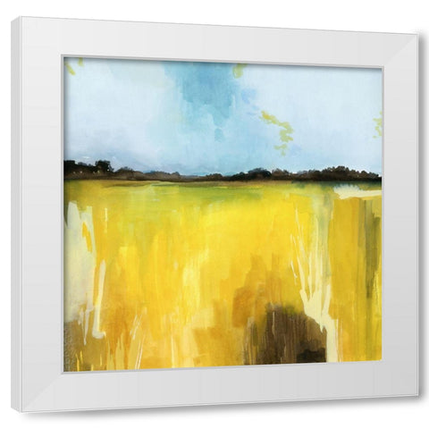 Gilt Meadow II White Modern Wood Framed Art Print by Popp, Grace